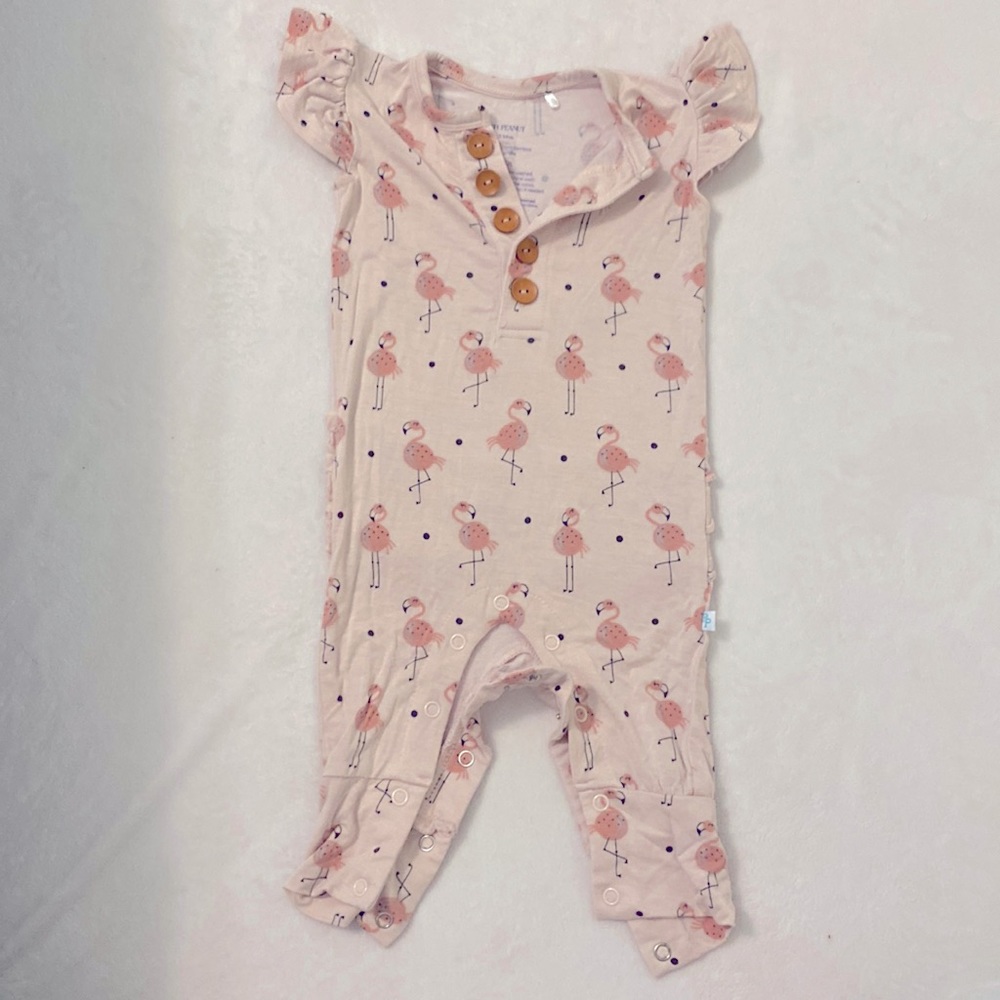 Posh Peanut Ruffled Romper